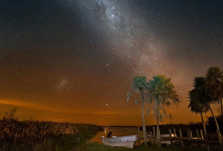 Cielo estrellas Posada de la Laguna
